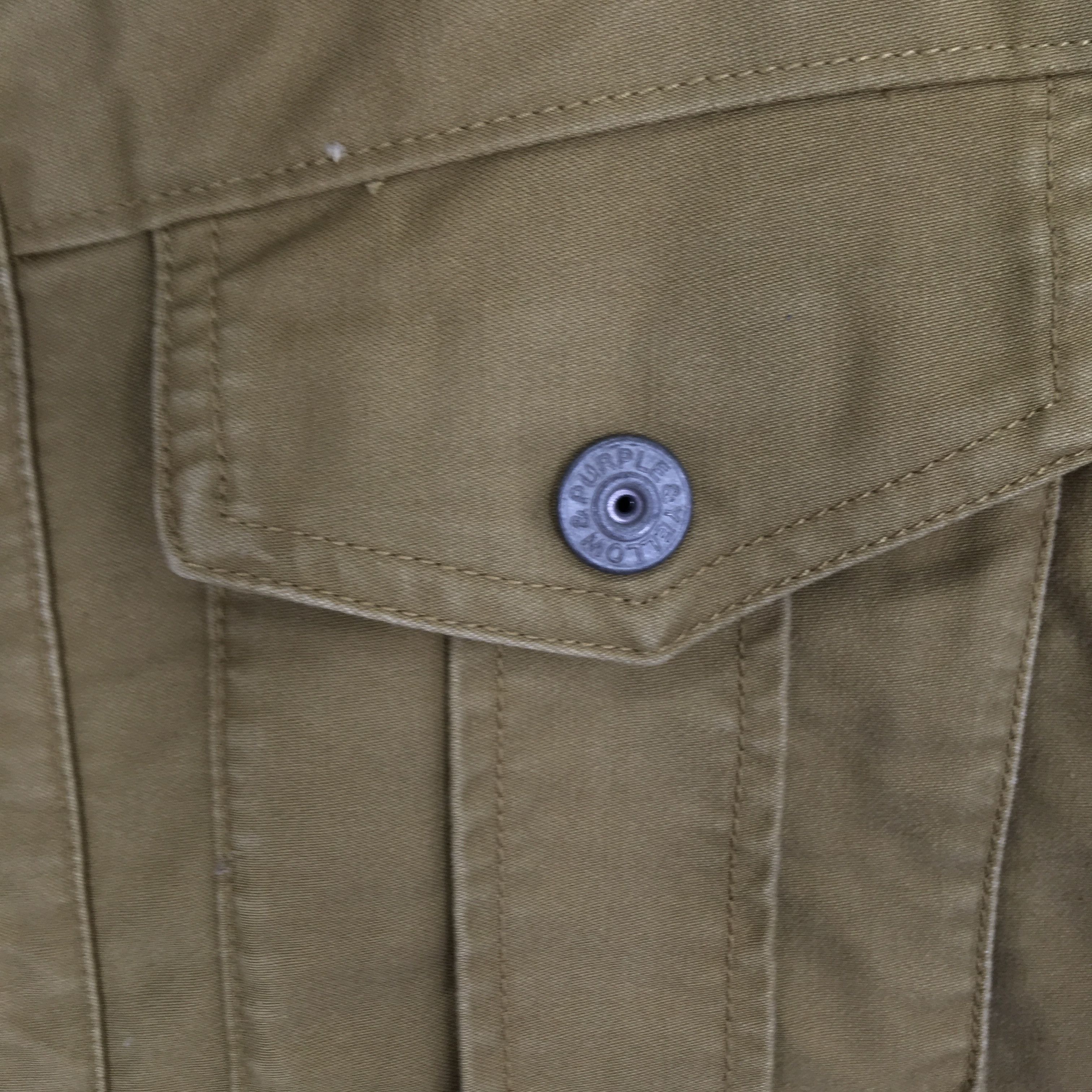 Japanese Brand Vintage 90's BDU American Denim Jeans Field Jacket Size US M / EU 48-50 / 2 - 5 Thumbnail