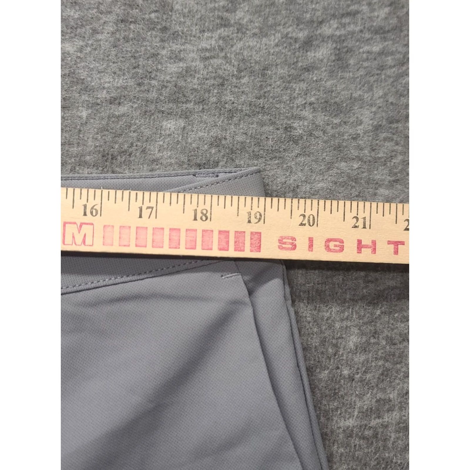 Banana Republic Banana Republic Pants Slim Straight Leg Flat Front 38x32 Men Casual Business Chino Gray 38 Regular Stackable Pockets Slim Fit Size US 38 / EU 54 - 3 Thumbnail