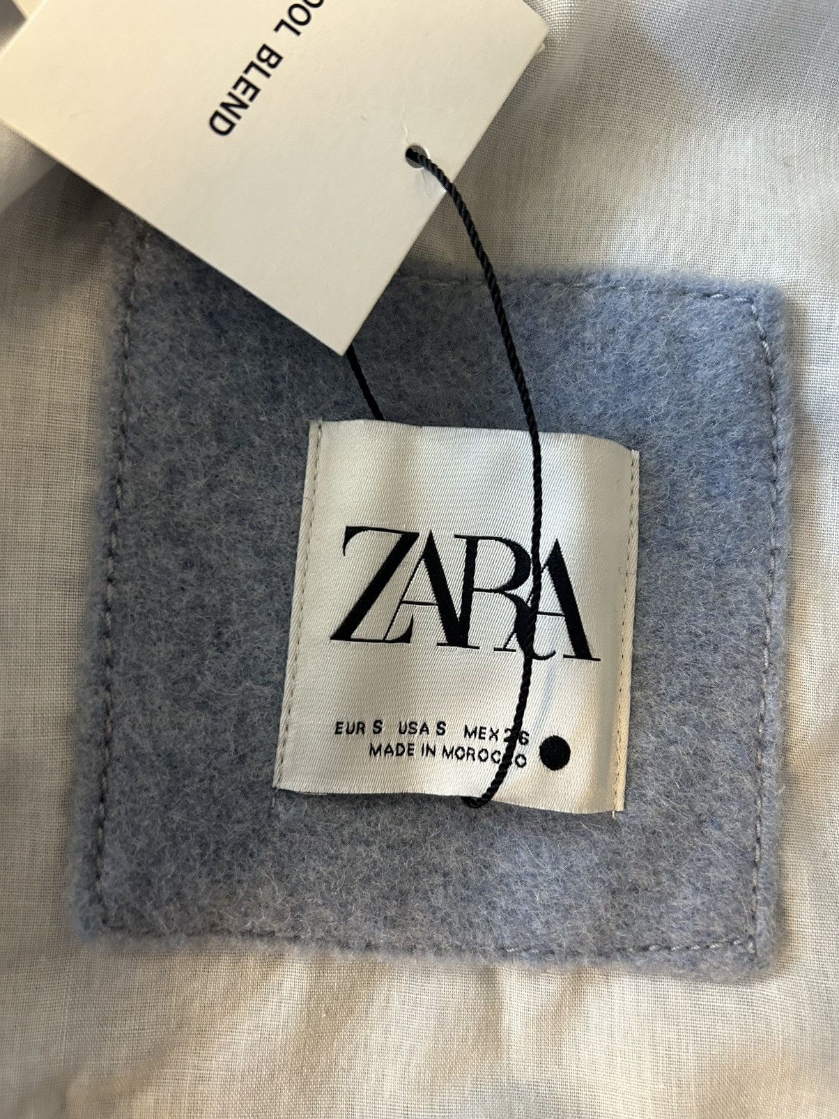 Zara zara wool blend coat Size S / US 4 / IT 40 - 3 Thumbnail