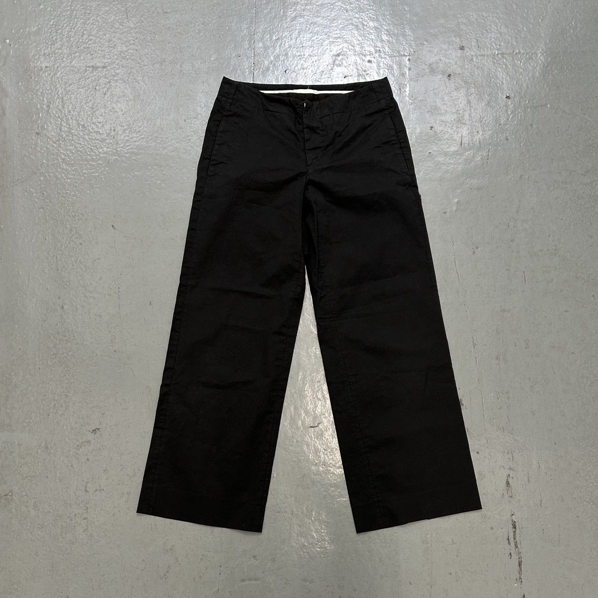 Designer Vintage black Helmut Lang cargo pants Size 28" / US 6 / IT 42 - 1 Thumbnail