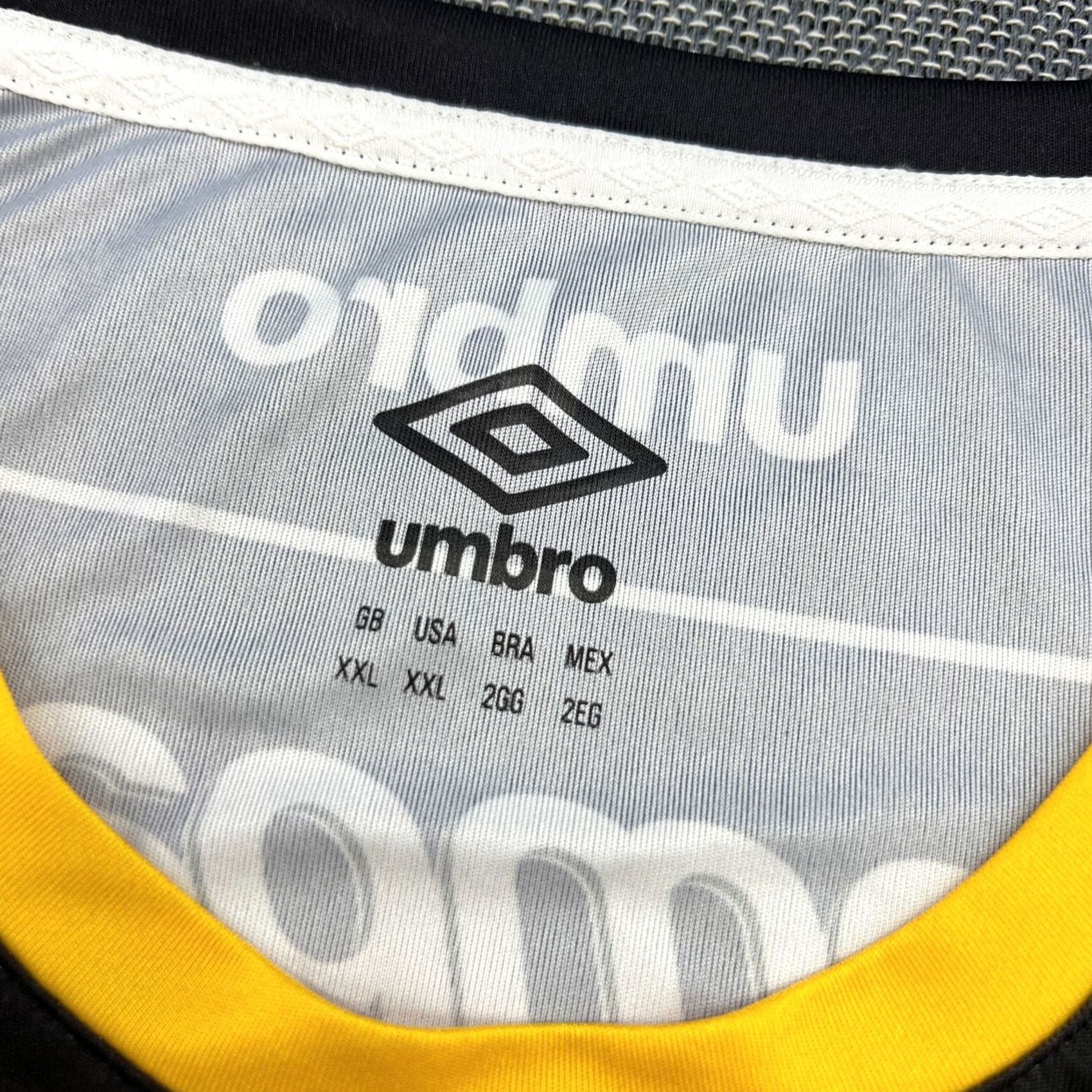 Umbro Umbro Shirt Mens 2XL Brusque FC Third Football Jersey Multicolor Short Sleeve Pullover Round Neck Athletic Activewear 2018 SC Size US XXL / EU 58 / 5 - 6 Thumbnail