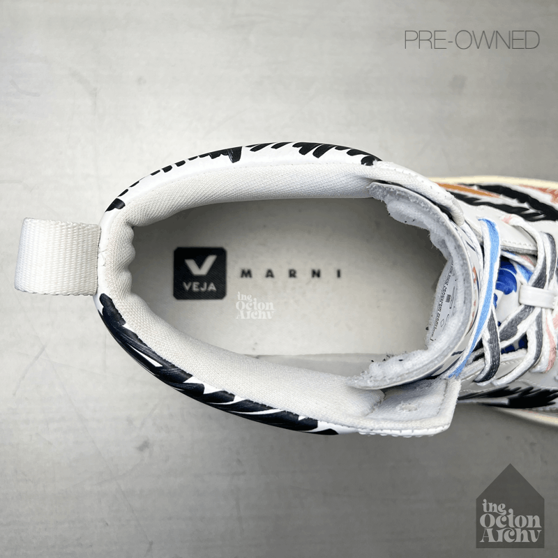 Marni × Veja Marni x Veja V1-15 High Multicolor Scribble VQ0202884B Size US 11.5 / EU 44-45 - 12 Thumbnail