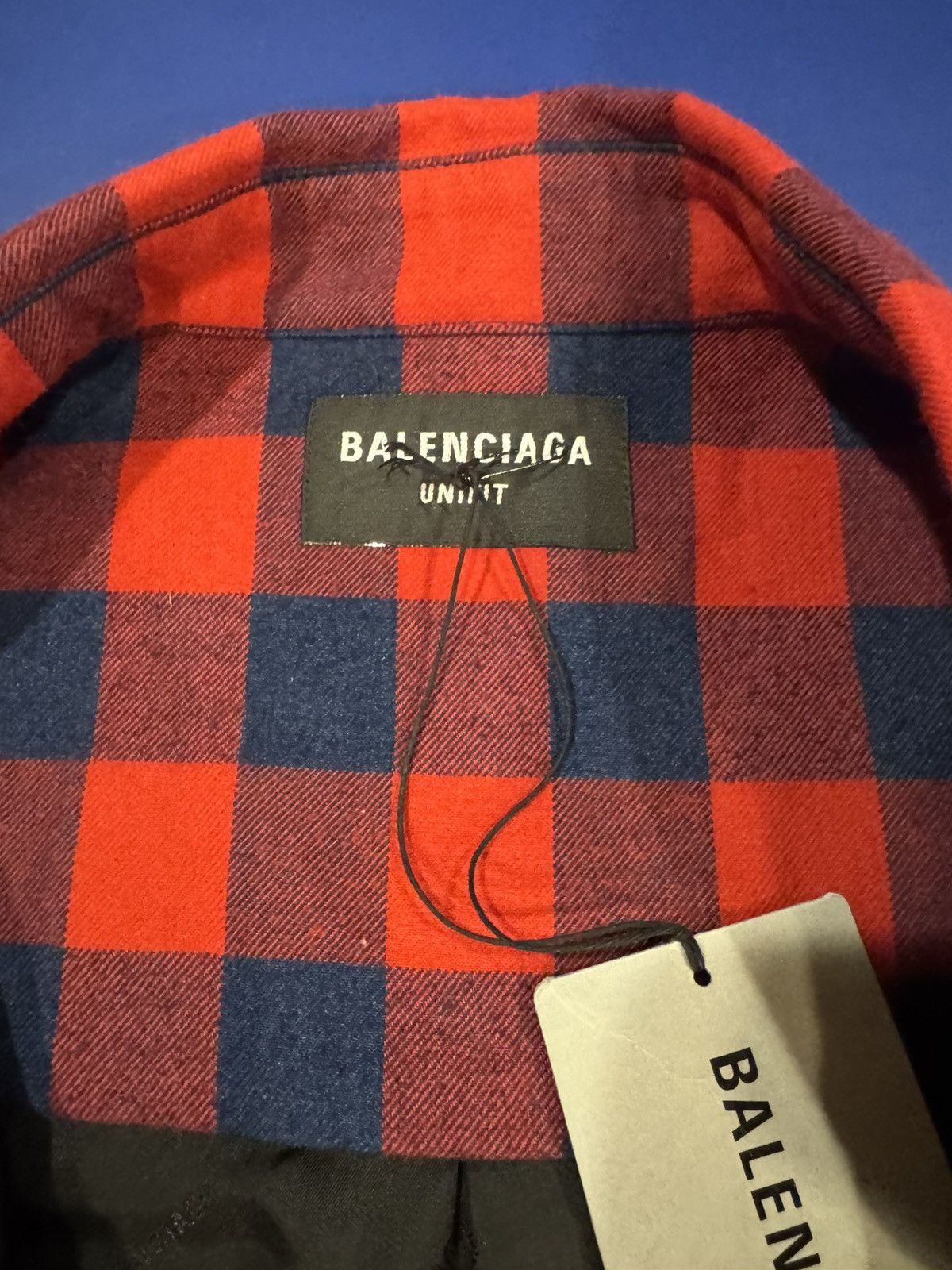 Balenciaga NEW Balenciaga Hybrid Flannel Size US L / EU 52-54 / 3 - 4 Thumbnail