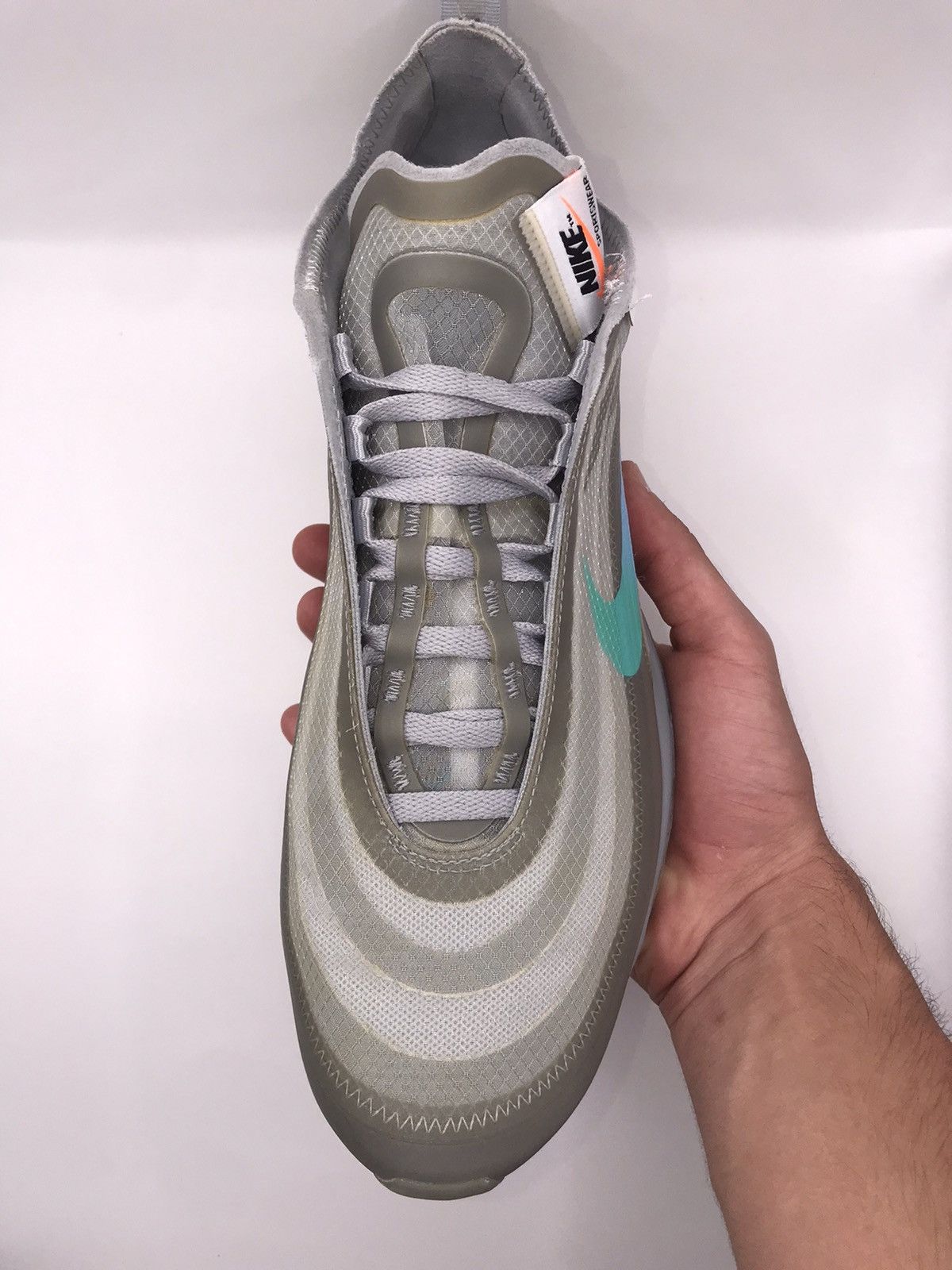 Nike × Off-White Nike Air Max 97 x Off-White Menta Size US 10 / EU 43 - 9 Thumbnail