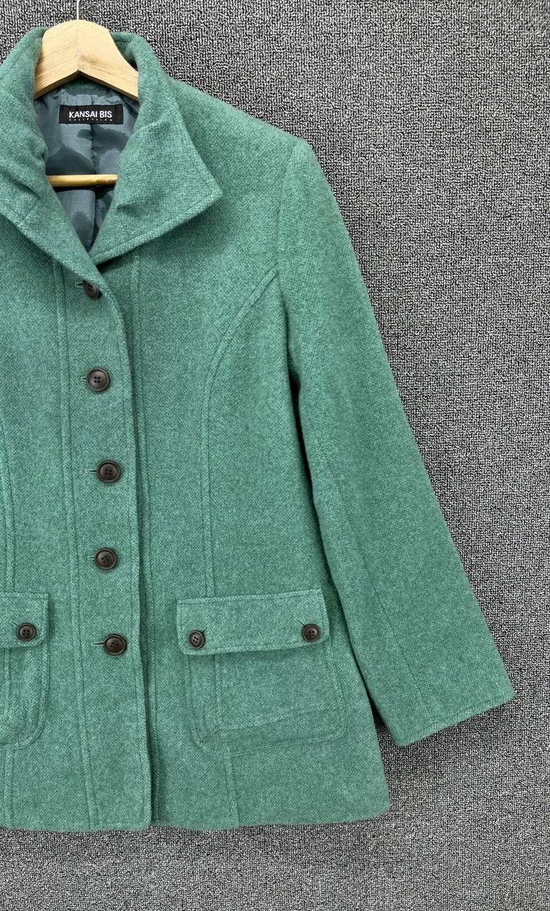 Kansai Yamamoto Kansai Bis By Kansai Yamamoto Wool Cardigan Jacket Size M / US 6-8 / IT 42-44 - 4 Thumbnail