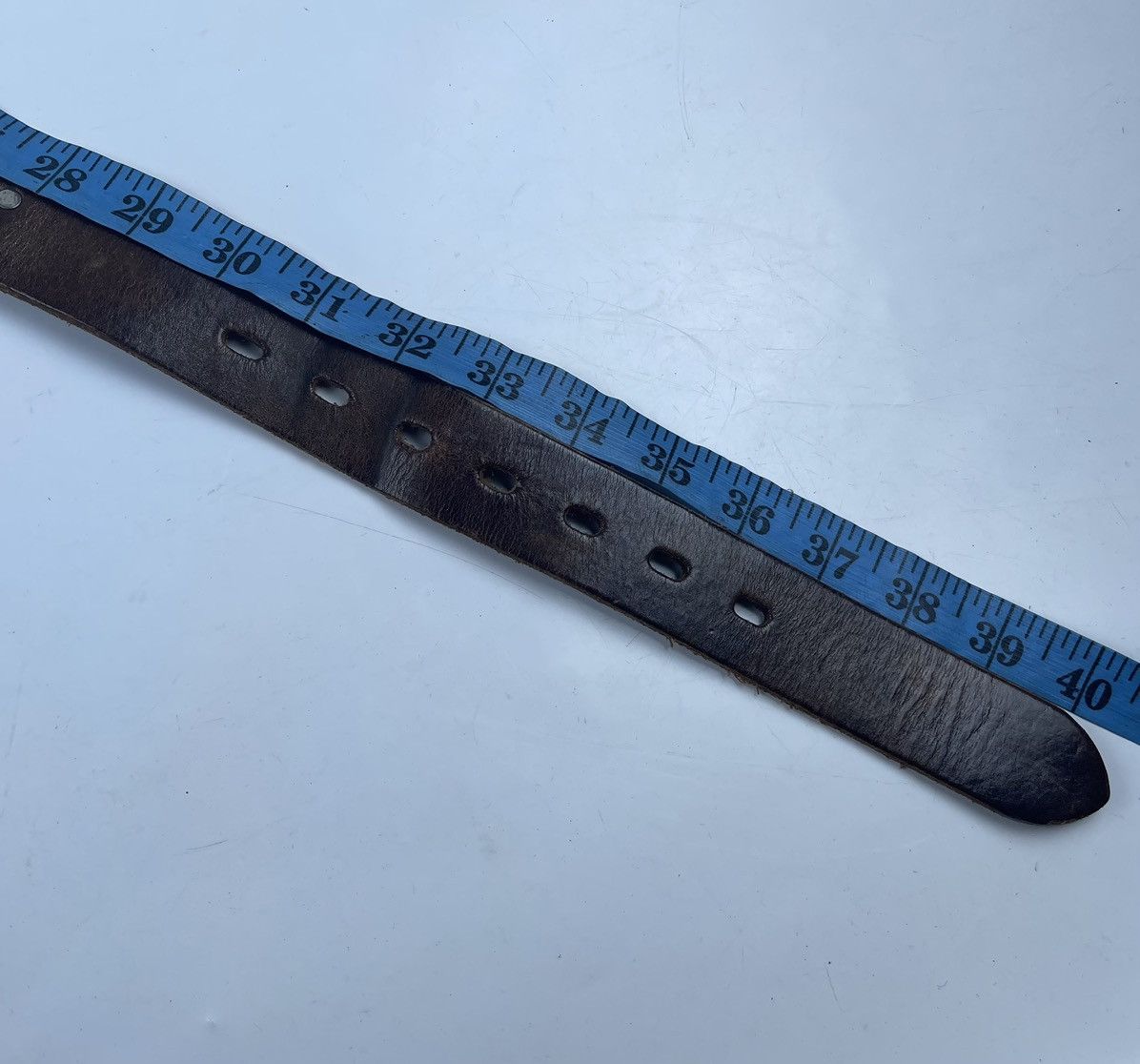 Other big buckle leather belt tc19 Size 36 - 5 Thumbnail