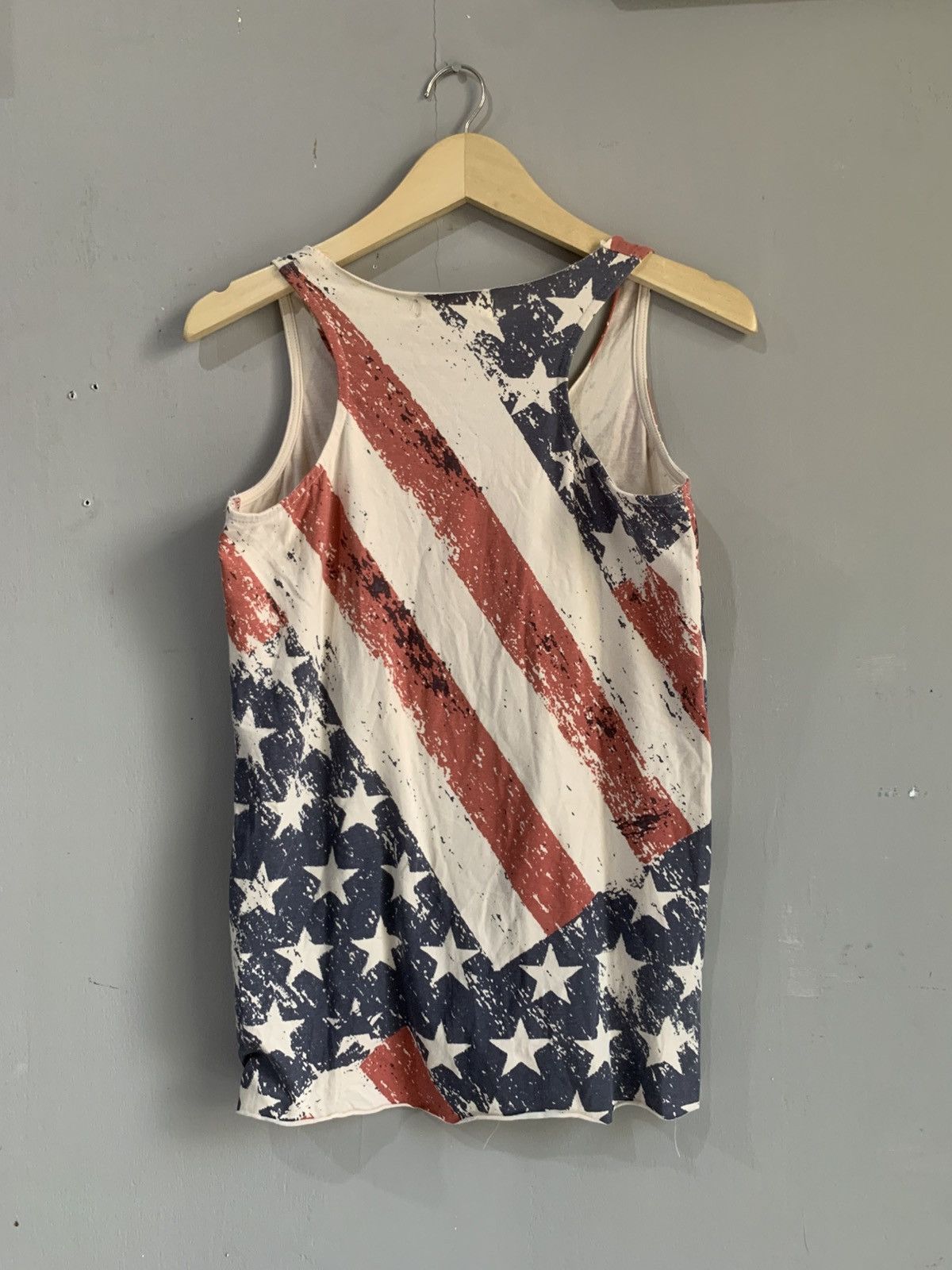 Balmain Japanese American Flag AOP Balmain Satisfy Tank top Size US S / EU 44-46 / 1 - 10 Thumbnail