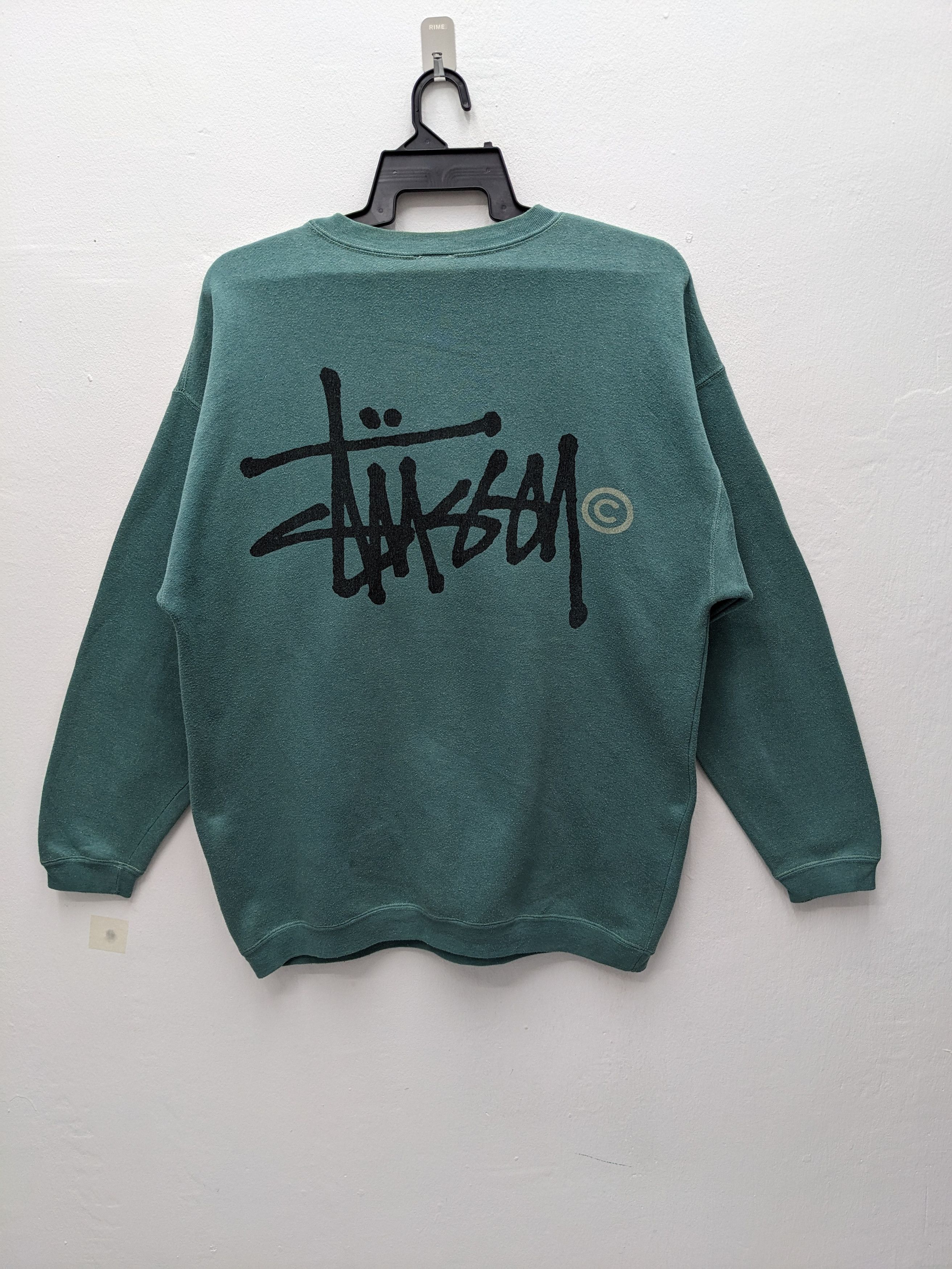 Stussy Vintage Stüssy Big Logo Crewneck Sweatshirt Size US L / EU 52-54 / 3 - 2 Thumbnail
