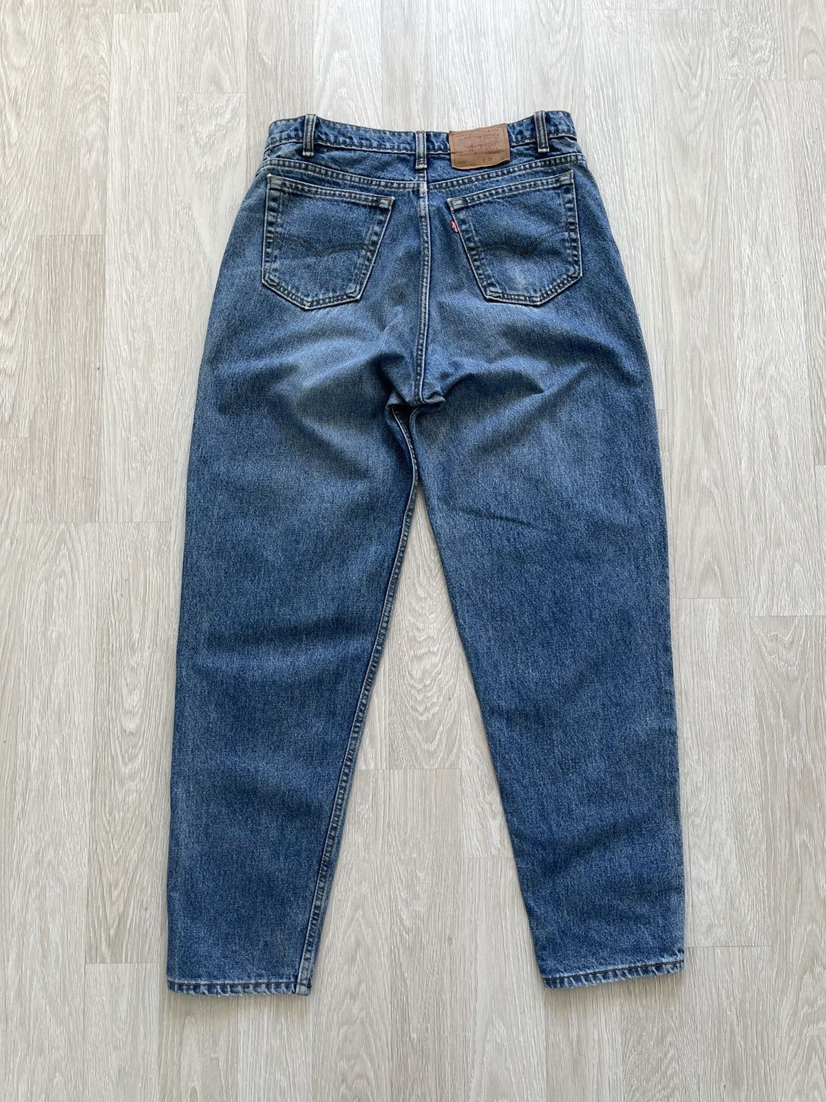 Levi's Vintage Levi's 560 Loose Fit Tapered Leg Wide Baggy Jeans Size US 36 / EU 52 - 6 Thumbnail