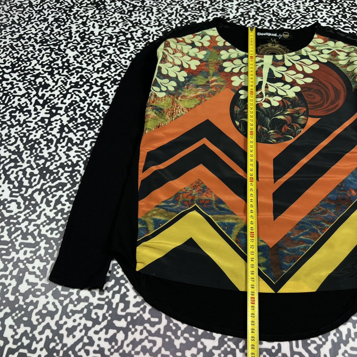 Desigual Vintage Y2K Desigual X Christian Lacroix Abstract Longsleeve Size S / US 4 / IT 40 - 18 Thumbnail