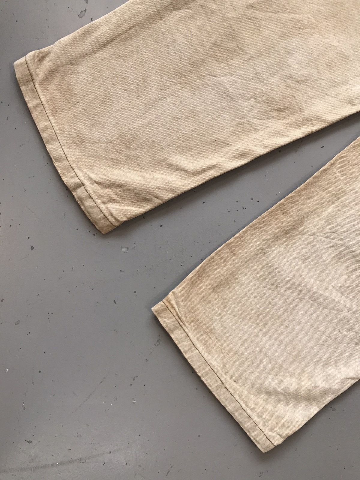 Carhartt × Vintage Vintage sunfade Carhartt b136 BRN double knee denim Size US 32 / EU 48 - 9 Thumbnail