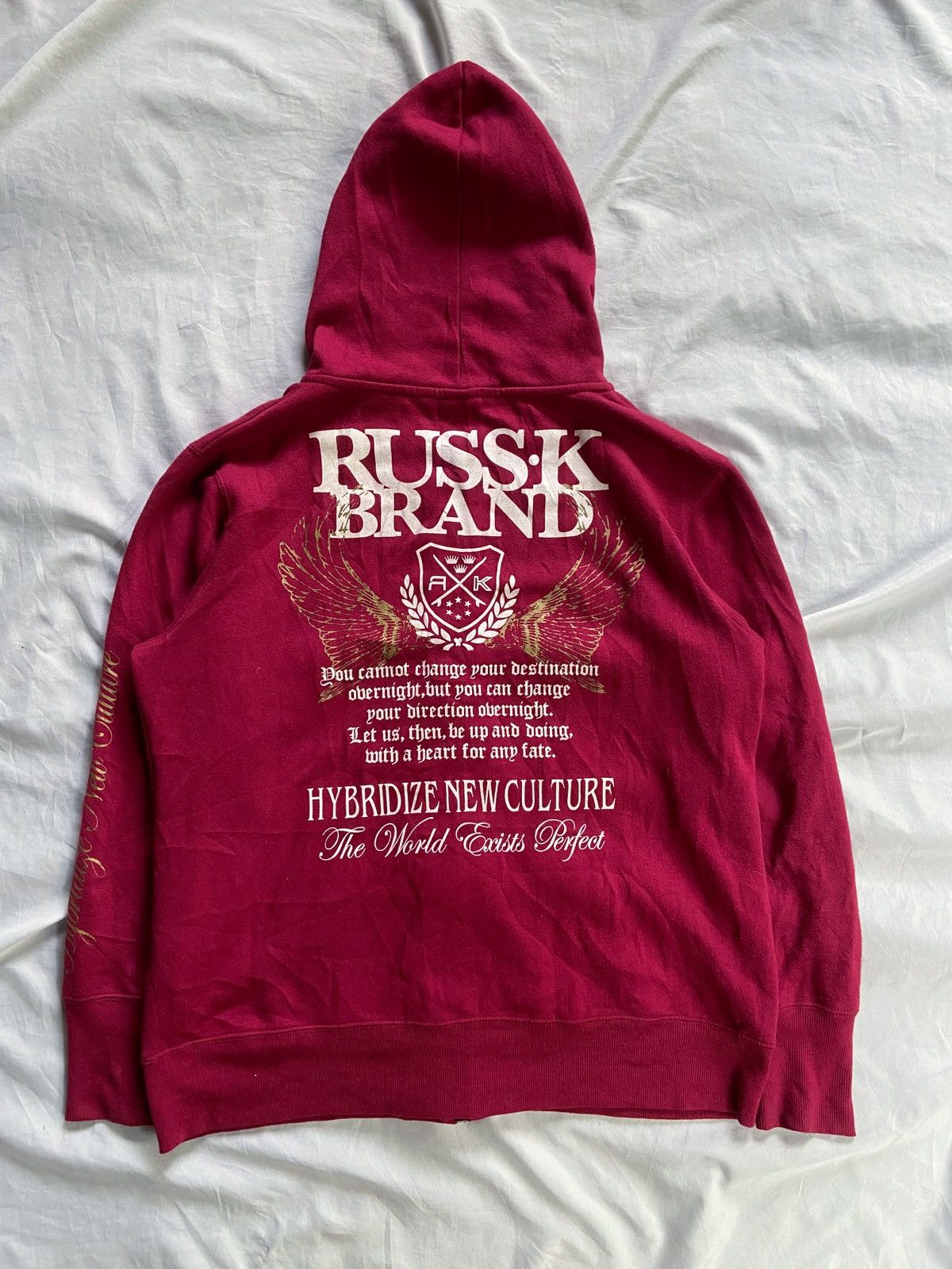 Beauty Beast RUSS-K HYBRIDGE NEW CULTURE ZIP HOODIE Size US XL / EU 56 / 4 - 11 Thumbnail