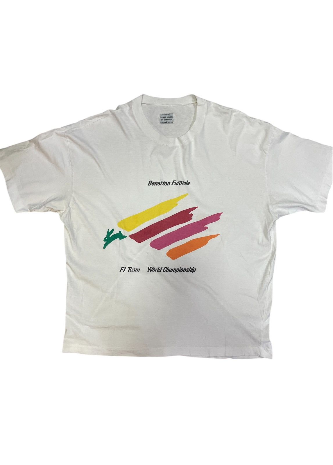 Vintage Benetton Formula Size US XL / EU 56 / 4 - 1 Thumbnail