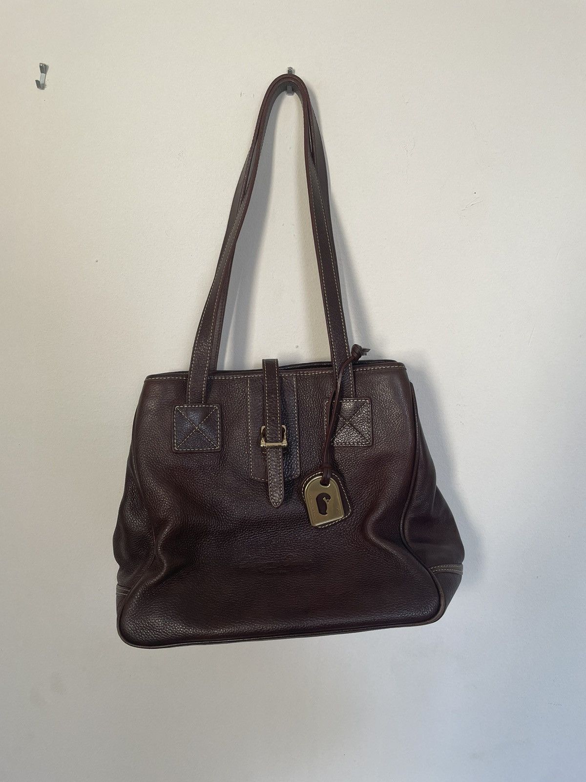 Dooney & Bourke VINTAGE DOONEY & BOURKE LEATHER SATCHEL Size ONE SIZE - 1 Thumbnail