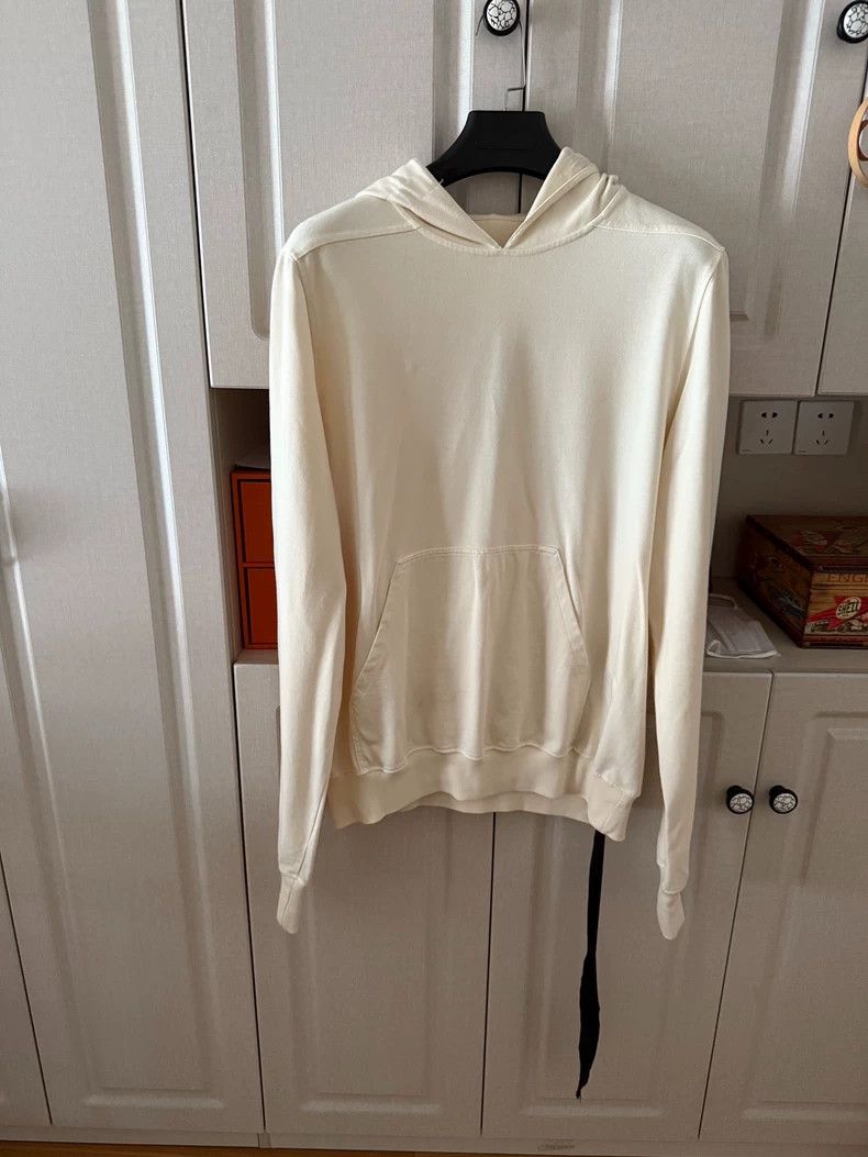 Rick Owens Rick owens Off-white hooded sweatshirt Size US L / EU 52-54 / 3 - 1 Thumbnail