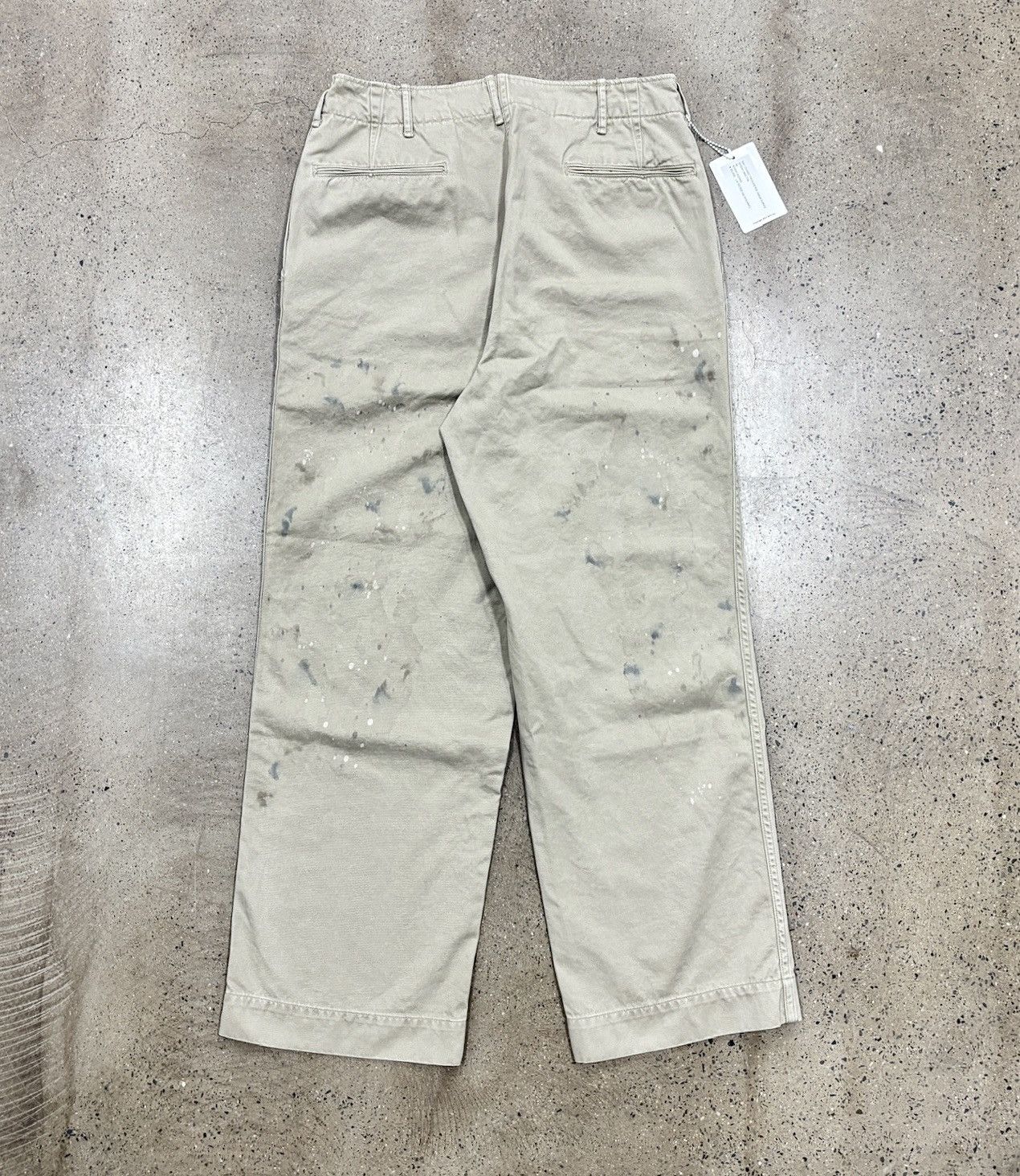 パンツ BOWWOW M41 CHINO TROUSERS (l button) BOWWOW 