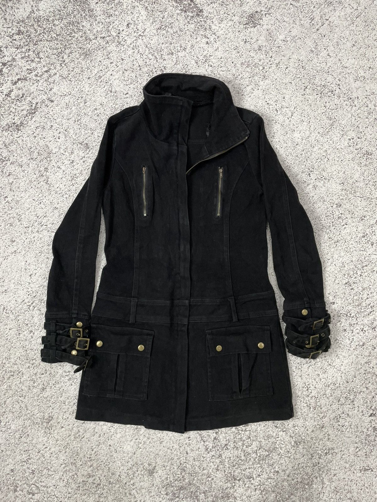 Japanese Brand Anarchism GothicPunk Deconstructed Bondage Vkei Jacket Size US S / EU 44-46 / 1 - 1 Thumbnail