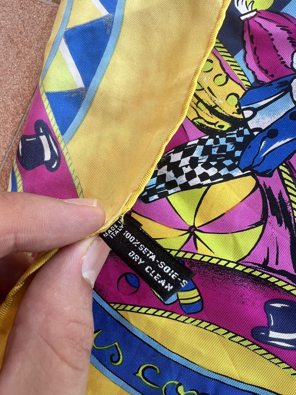 Dolce & Gabbana Dolce & Gabbana Silk Circus Scarf Size ONE SIZE - 12 Thumbnail