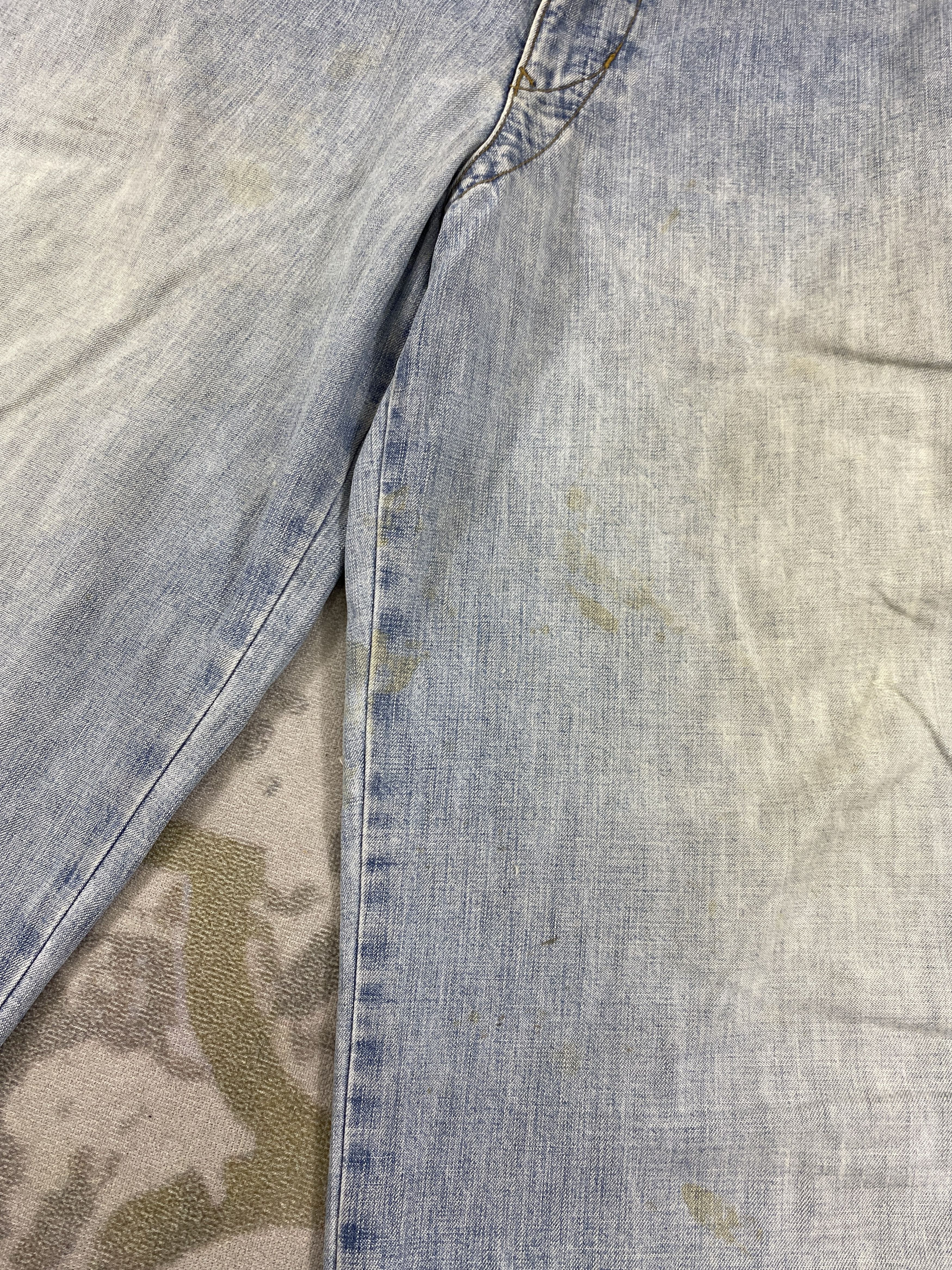 If Six Was Nine Vintage MFG LGB IfSixWasNine Style Denim Jeans-JN3922 Size US 33 - 13 Thumbnail