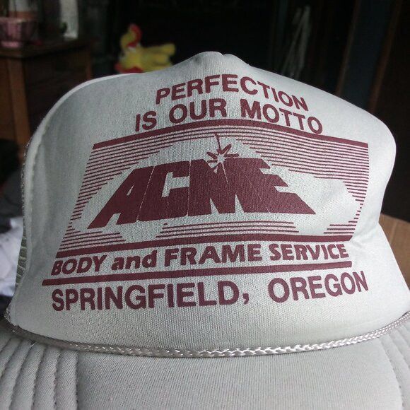 Vintage DS Vintage Acme Body & Frame Service Rope Snap Trucker Hat Size ONE SIZE - 2 Thumbnail