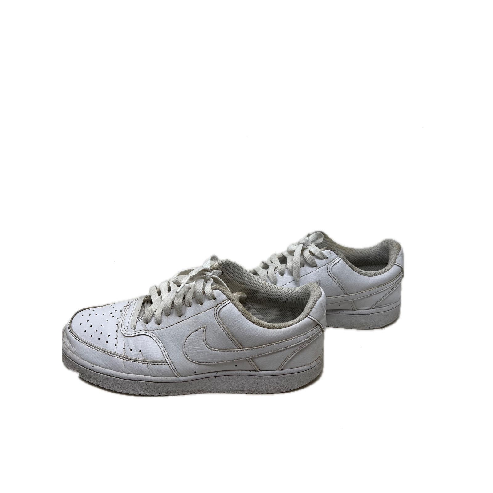 Nike Nike Court Vision Triple White Black Mens 8.5 Size US 8.5 / EU 41-42 - 2 Thumbnail