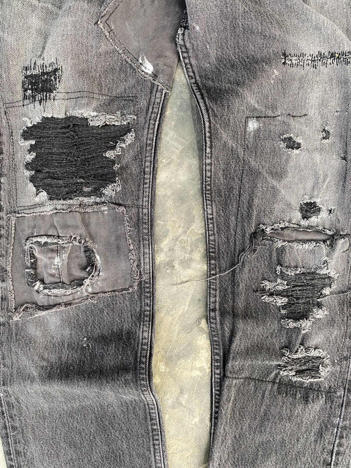 Levi's Vintage🔥Levi’s 501 Over Design Creation By Kousuke Matsui Size US 28 / EU 44 - 2 Thumbnail