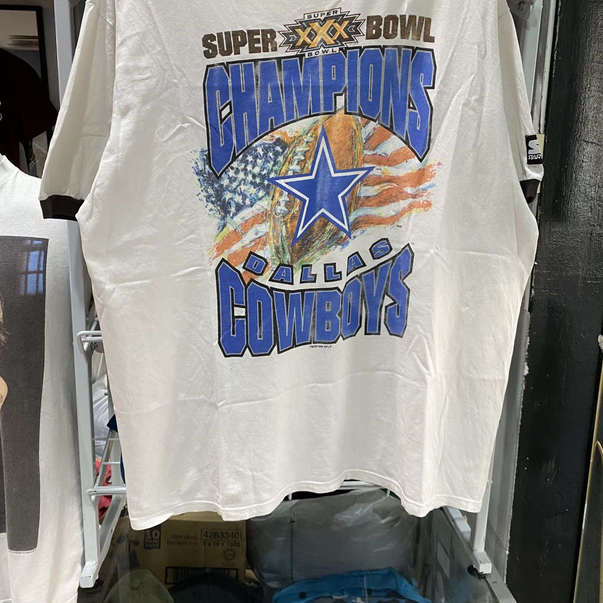 MLB × Starter × Vintage Vintage DALLAS COWBOYS Superbowl Champion 1996 NFL Starter Size US XL / EU 56 / 4 - 4 Thumbnail