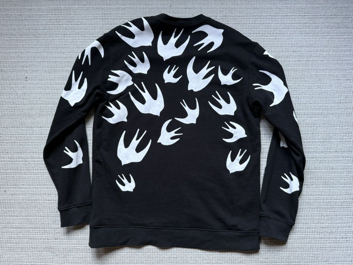 Alexander McQueen Alexander McQueen swallow bird printed sweatshirt Size US L / EU 52-54 / 3 - 8 Thumbnail