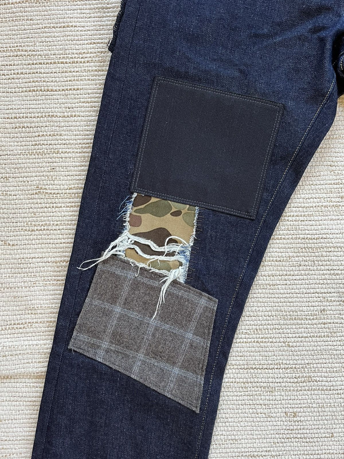 Junya Watanabe × Levi's AW19 Junya Watanabe MAN patchwork Levi’s Size US 30 / EU 46 - 2 Thumbnail