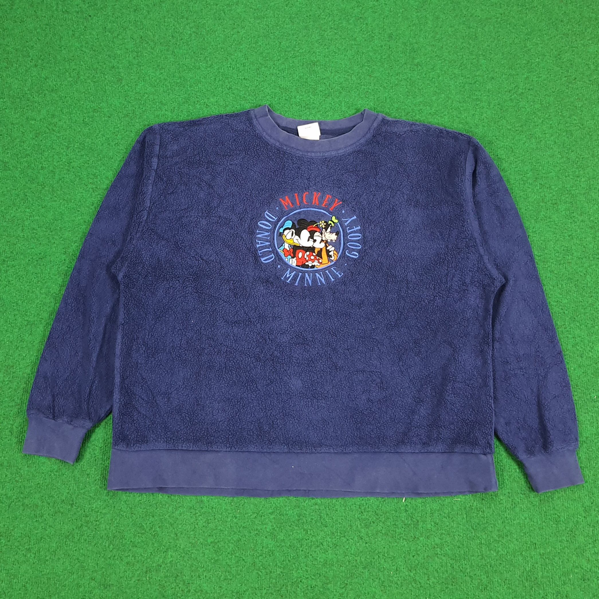 Disney × Vintage Vintage Disney Mickey Mouse Club House Fleece Sweatshirt Size US XL / EU 56 / 4 - 1 Thumbnail