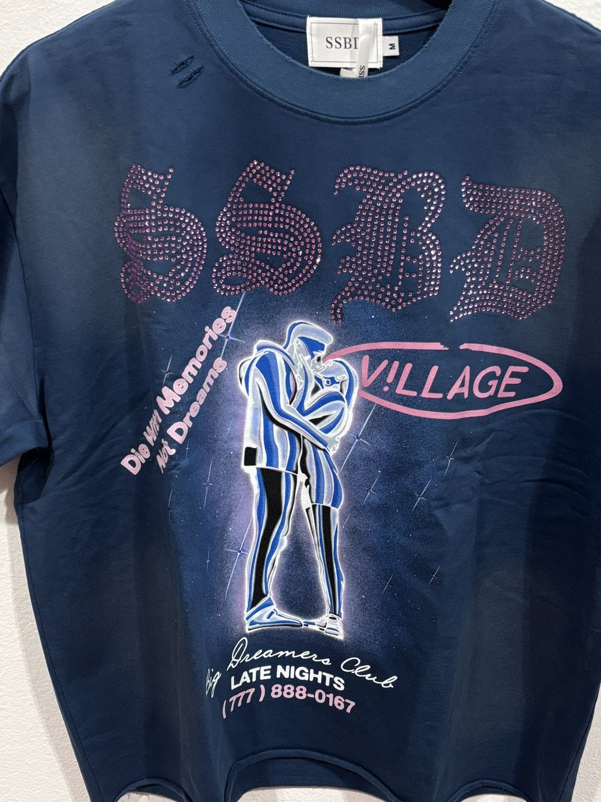 Other SSBD X V!LLAGE PURPLE TEE Size US M / EU 48-50 / 2 - 2 Thumbnail