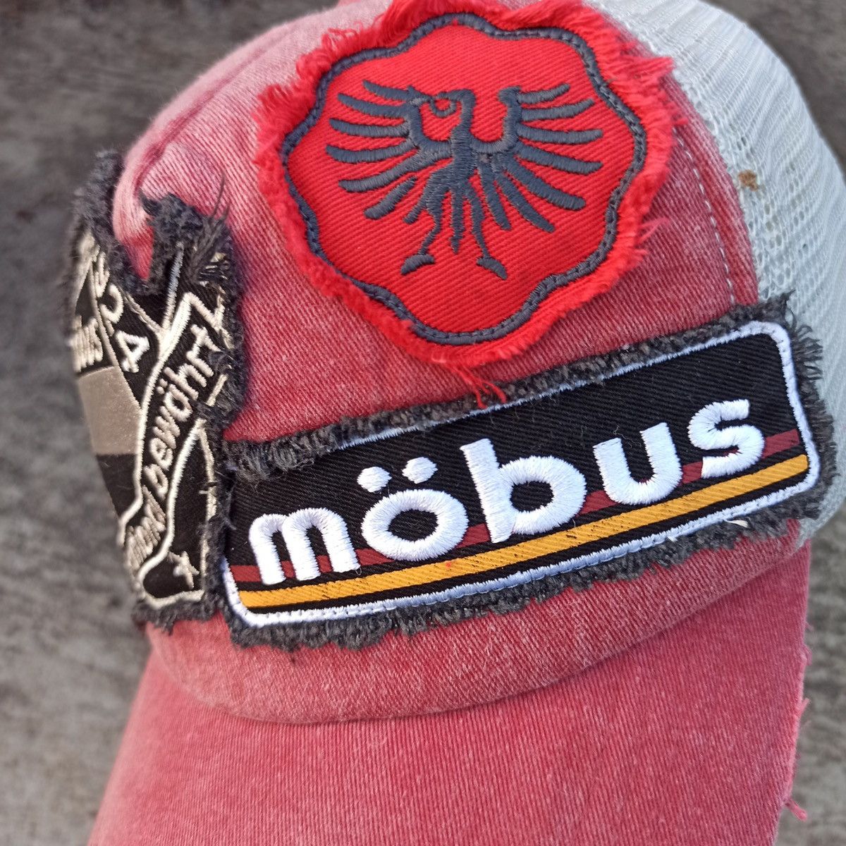 Other SICK,, mobus patchwork trucker hat Size ONE SIZE - 8 Thumbnail