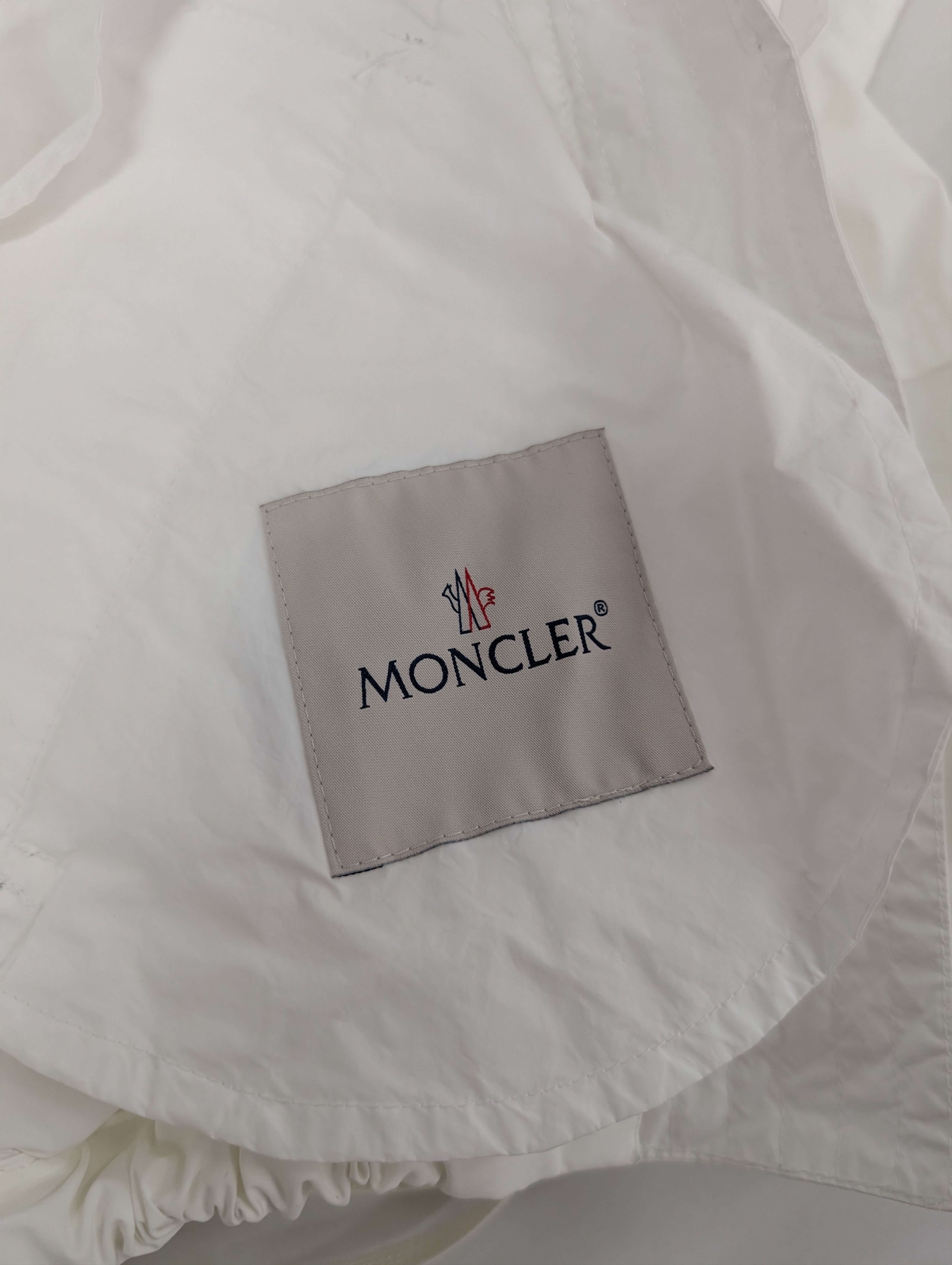 Moncler Moncler Genius 2 Moncler 1952 White Hooded Windbreaker Size XXS / US 00 / IT 34 - 14 Thumbnail