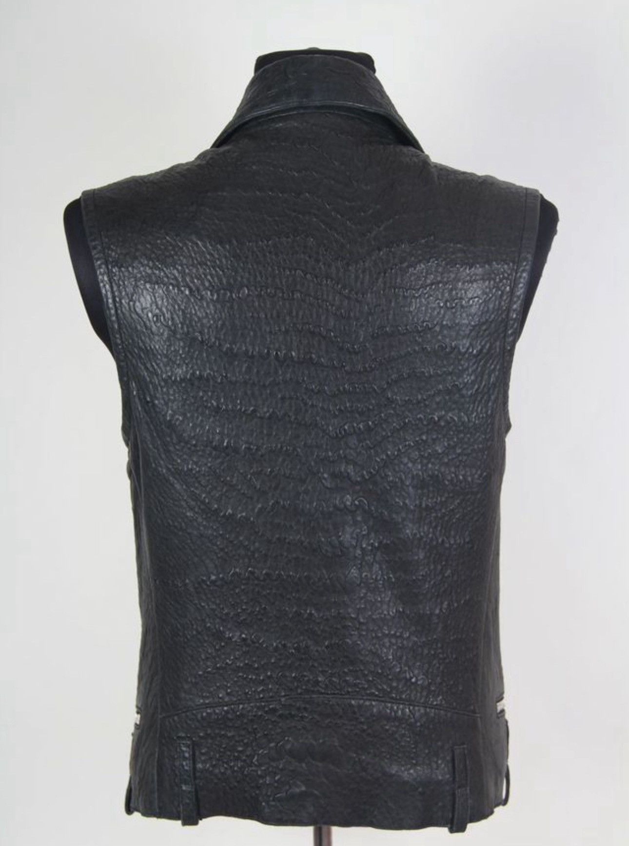 Balmain 2012 Balmain Leather Vest Size US M / EU 48-50 / 2 - 3 Thumbnail