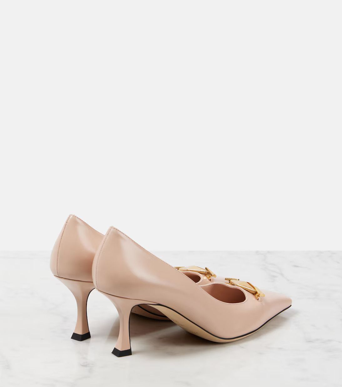 Jimmy Choo o1y0326 Pumps in Blush Size US 7 / IT 37 - 2 Thumbnail