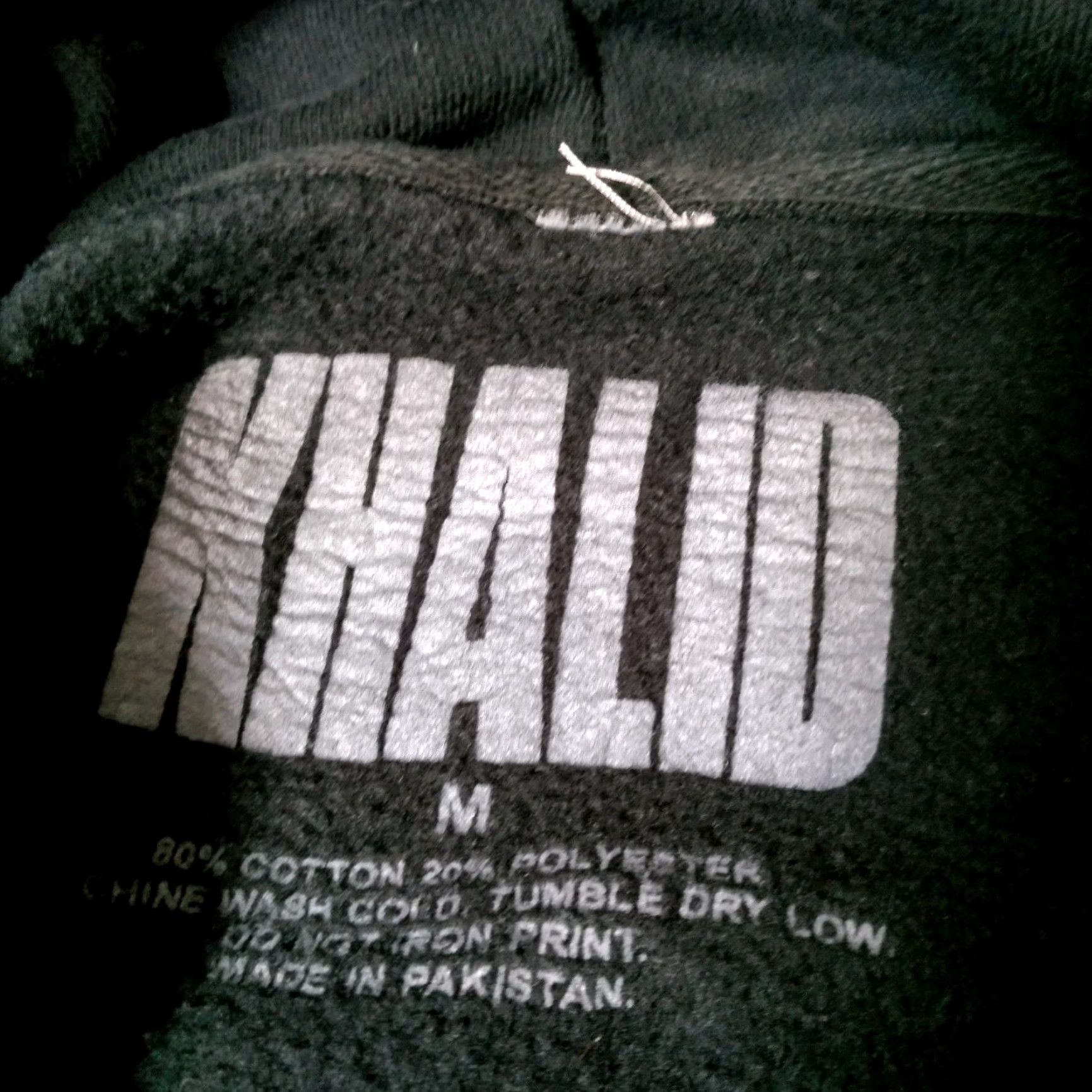 Vintage VINTAGE DJ Khalid Hooded Sweatshirt Men M Summer Tour 2023 Hoodie Graphic Music Black Cotton Polyester Pullover Size US M / EU 48-50 / 2 - 4 Thumbnail