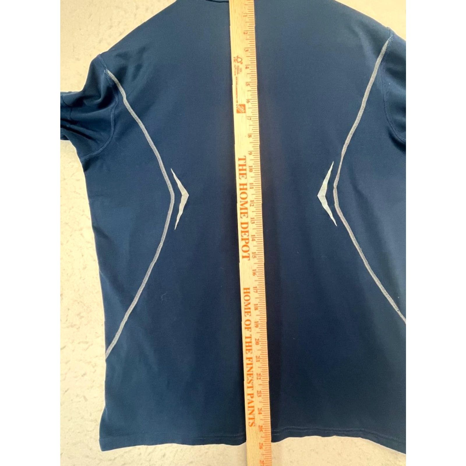 Mountain Hardwear Mountain Hardwear Hoodie Men's Large Blue Full Zip Nylon Blend Athletic Regular Active Outdoor Sports Size US L / EU 52-54 / 3 - 3 Thumbnail