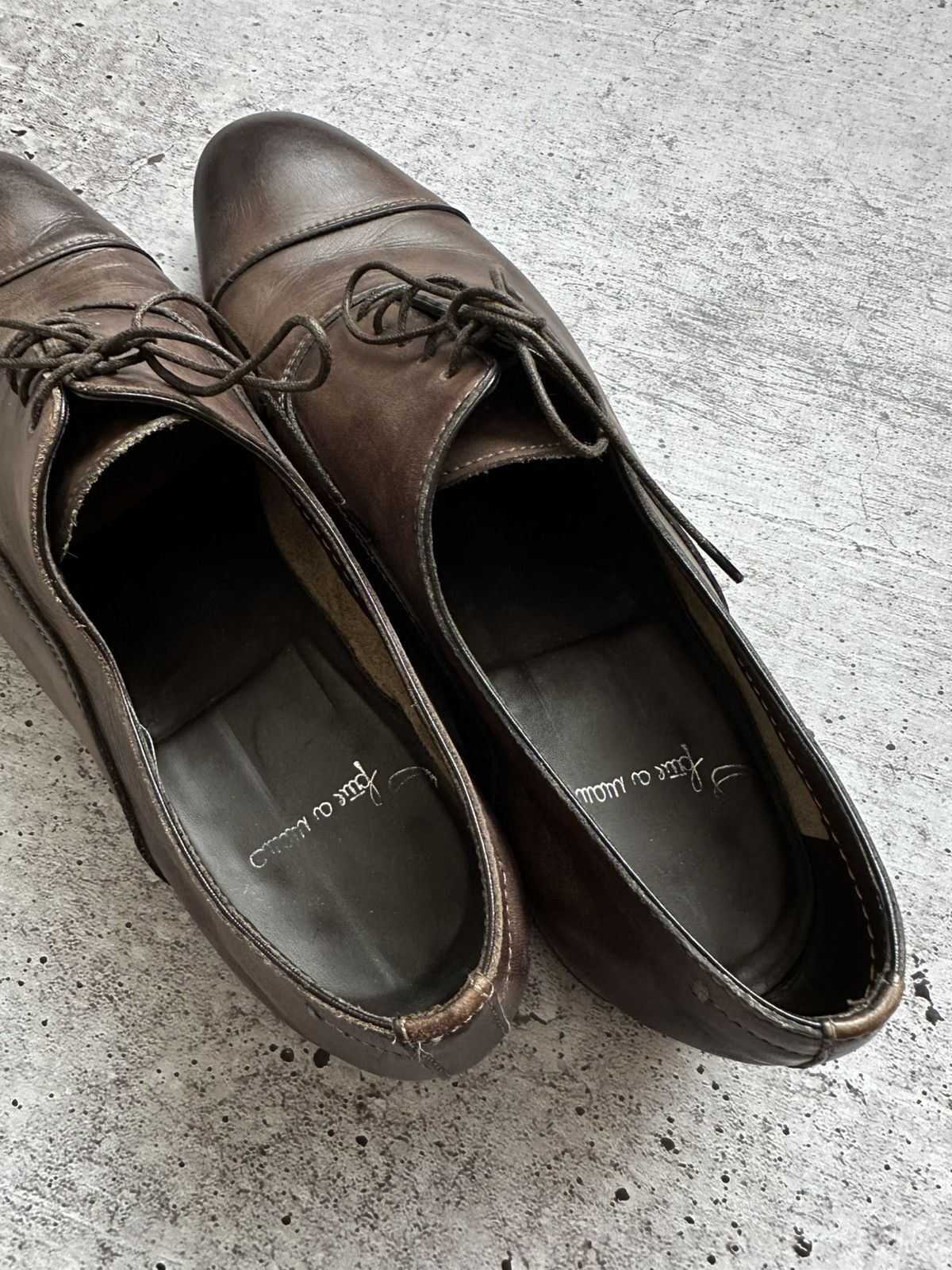 Santoni Vintage Santoni Oxford Leather Formal Shoes Size US 9.5 / EU 42-43 - 15 Thumbnail