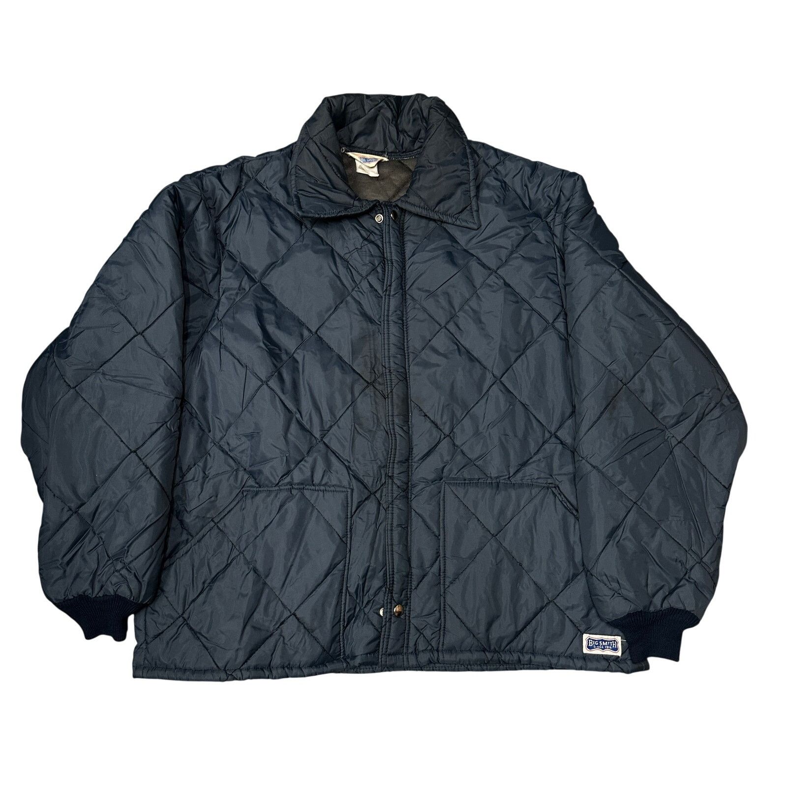 Other Vintage 70s Big Smith Quilted Work Jacket Mens XXL Ideal Zip Size US XXL / EU 58 / 5 - 1 Thumbnail