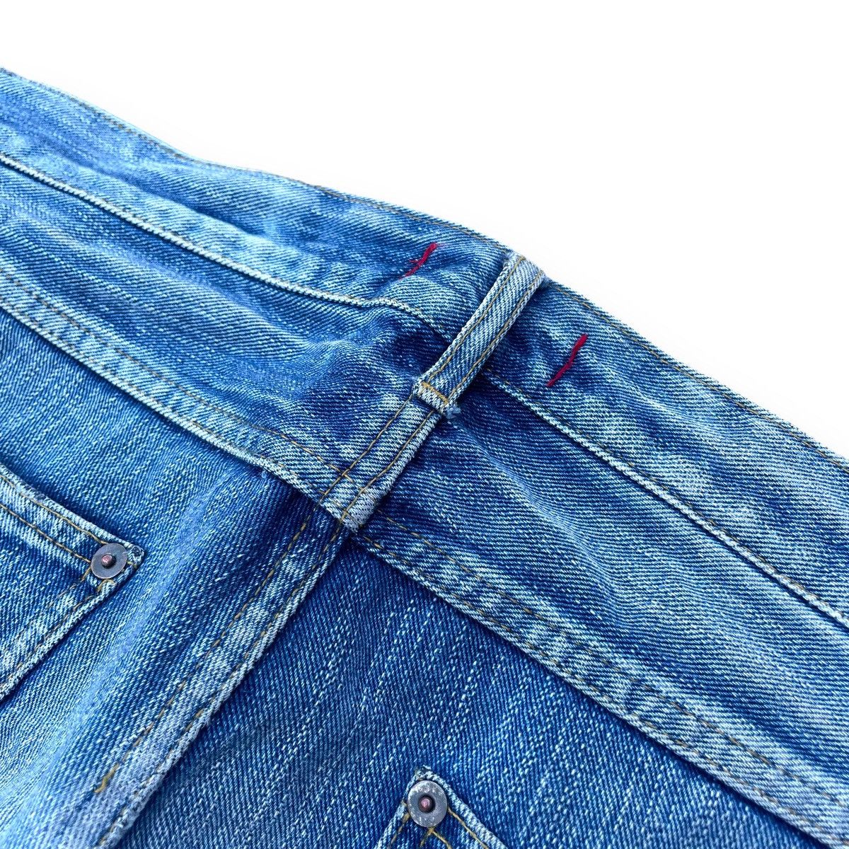 If Six Was Nine × Le Grande Bleu (L.G.B.) × NANO universe 🇯🇵 NANO UNIVERSE JAPAN DISTRESSED DENIM PANTS Size US 32 / EU 48 - 9 Thumbnail