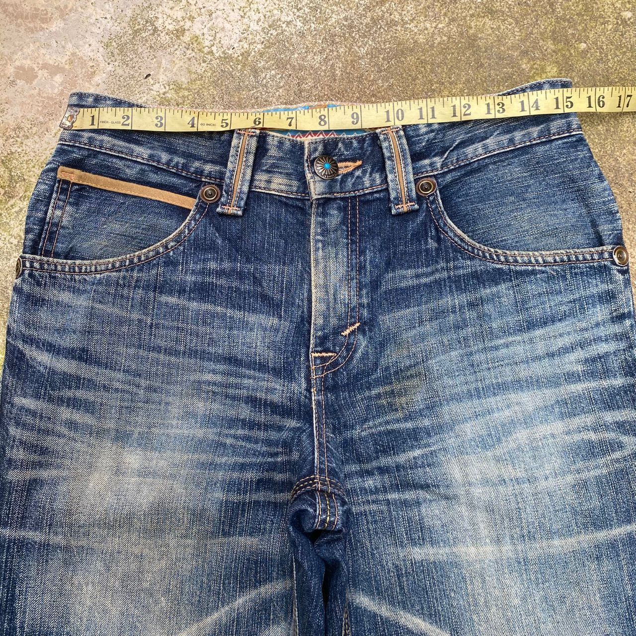 Edwin Vintage Edwin Exclusive Vintage Distressed Denim Size US 31 - 20 Thumbnail