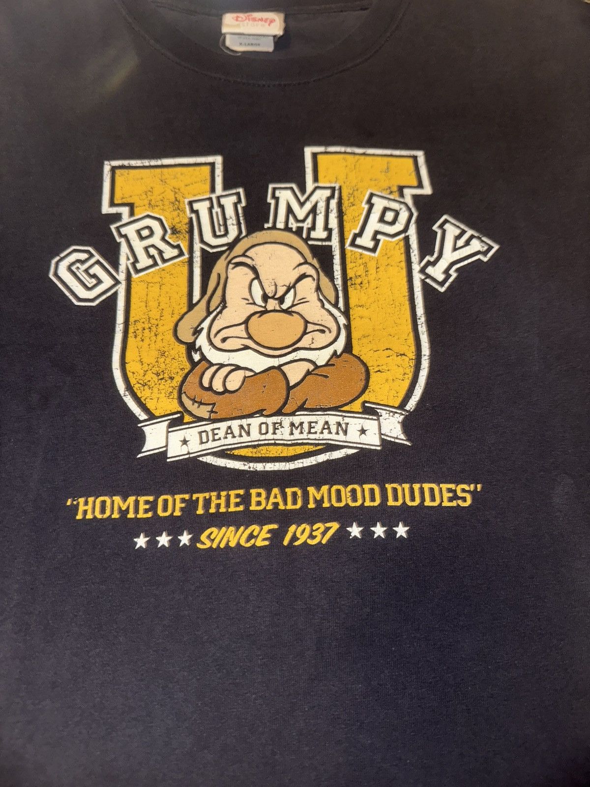 Disney Y2K DISNEY Store ‘GRUMPY U’ Black Shirt Sz. XL Size US XL / EU 56 / 4 - 2 Thumbnail