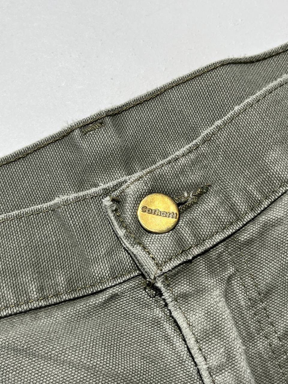 Carhartt Vintage Carhartt Distressed Workewear Olive Pants Size 36" / US 14 / IT 50 - 6 Thumbnail