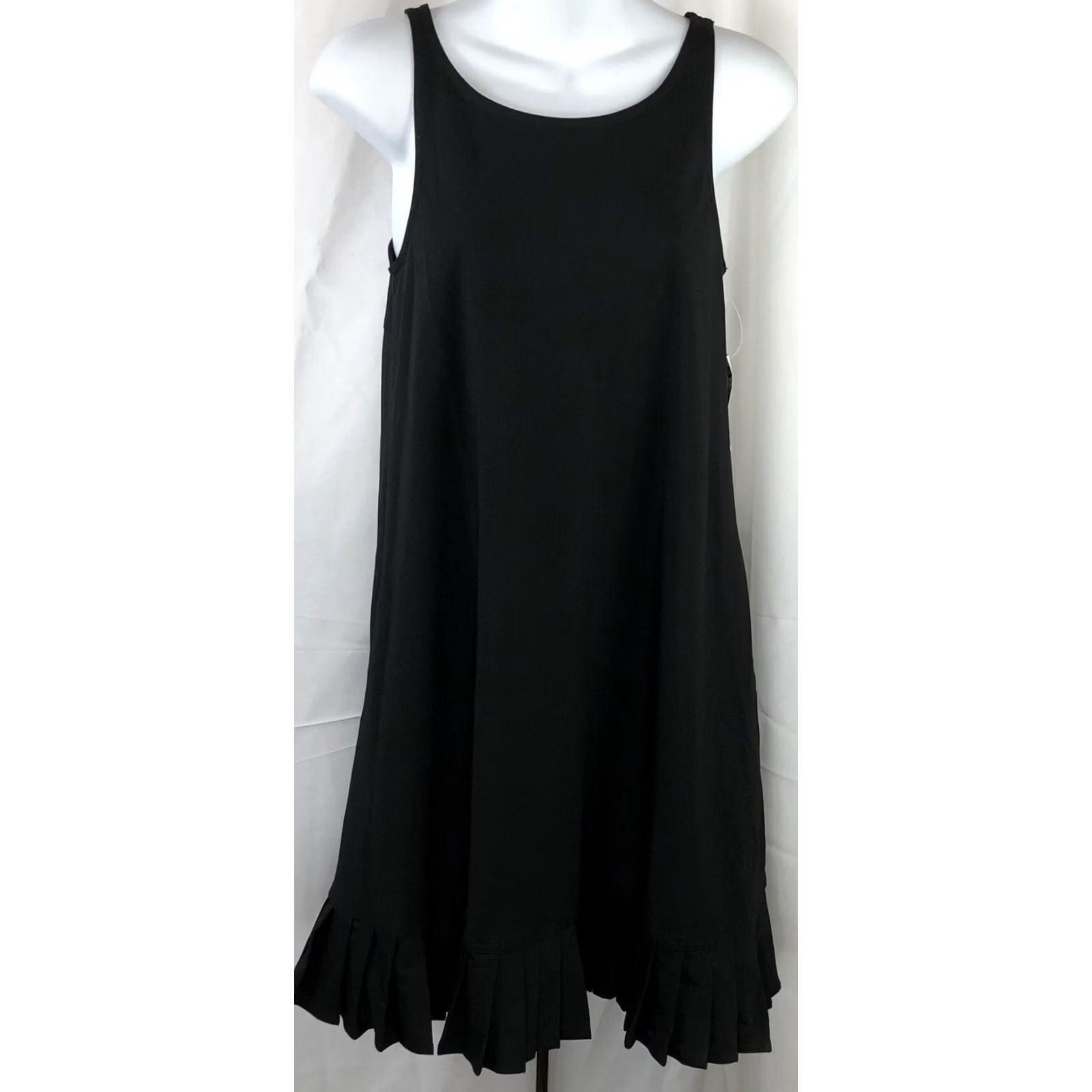 Old Navy NWT Old Navy dress XS blk Drop Waist Pleated sleeveless knee length preppy Cute Size XS / US 0-2 / IT 36-38 - 5 Thumbnail