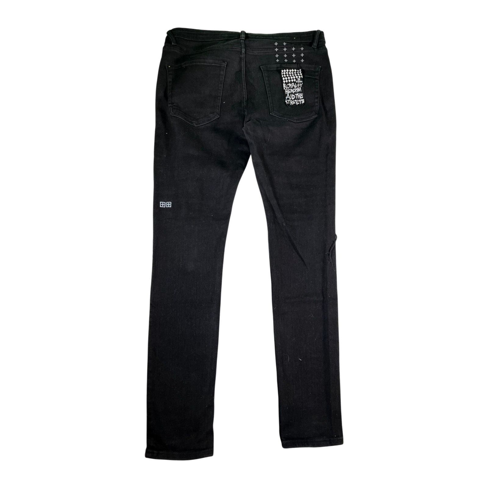 Ksubi Ksubi Jeans Ripped Black Jeans Size US 36 / EU 52 - 2 Thumbnail