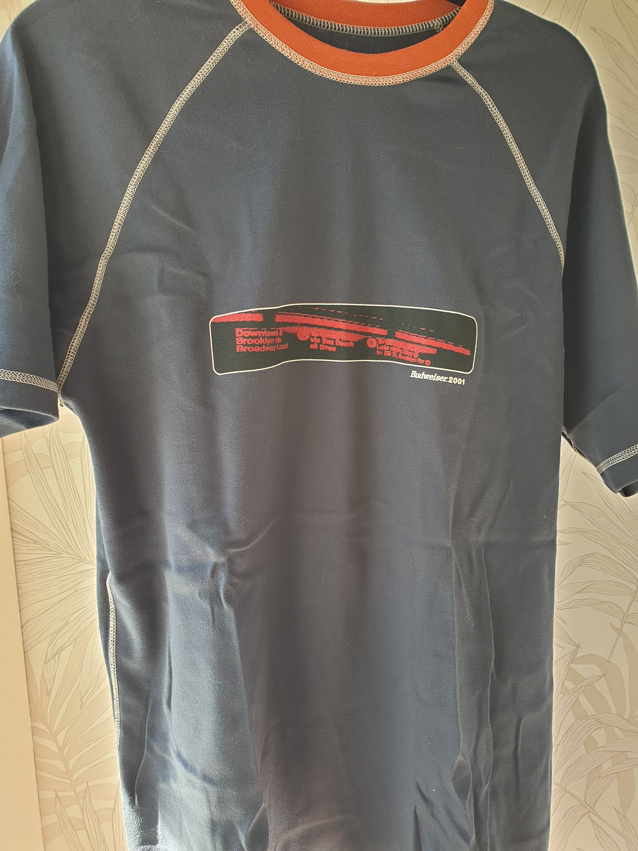 Budweiser Vintage Budweiser 2001. Two sided Size US L / EU 52-54 / 3 - 1 Thumbnail