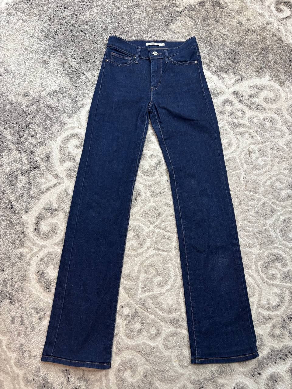 Levi's Levi's Slimming Straight Leg Jeans - Dark Wash - Size 26 Size 26" / US 2 / IT 38 - 4 Thumbnail