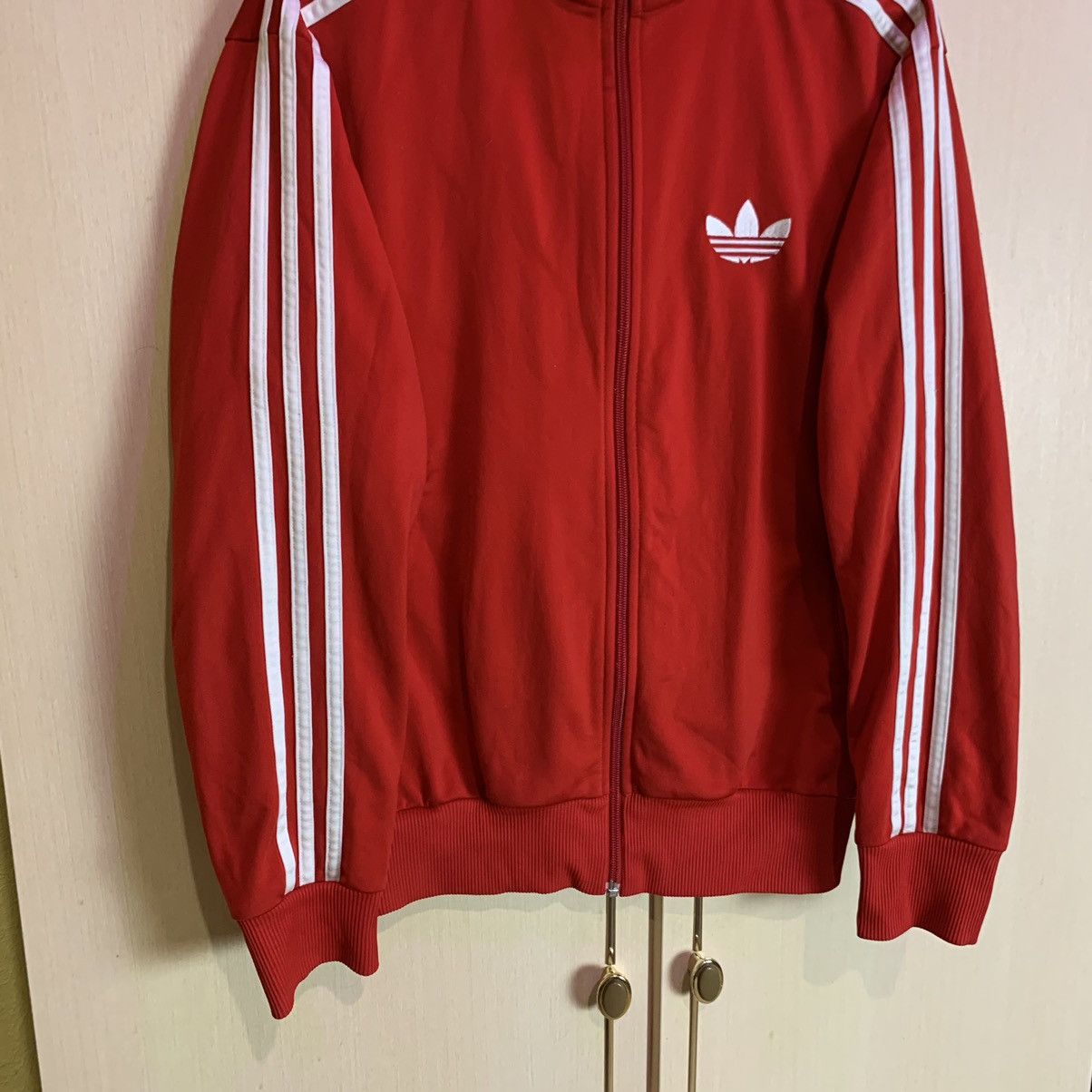 Other Vintage Adidas Track Jacket Striped Red White Y2K Size US S / EU 44-46 / 1 - 3 Thumbnail