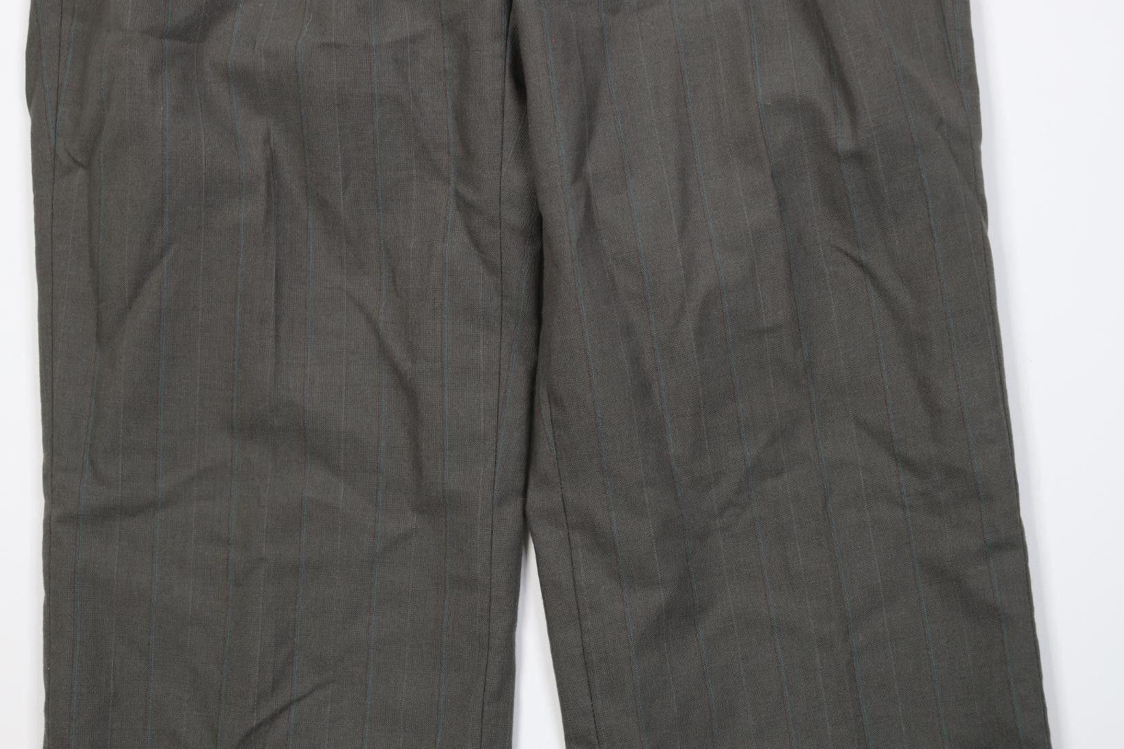 Vintage Vintage 90s Streetwear Knit Striped Wide Leg Chino Pants Size US 32 / EU 48 - 3 Thumbnail