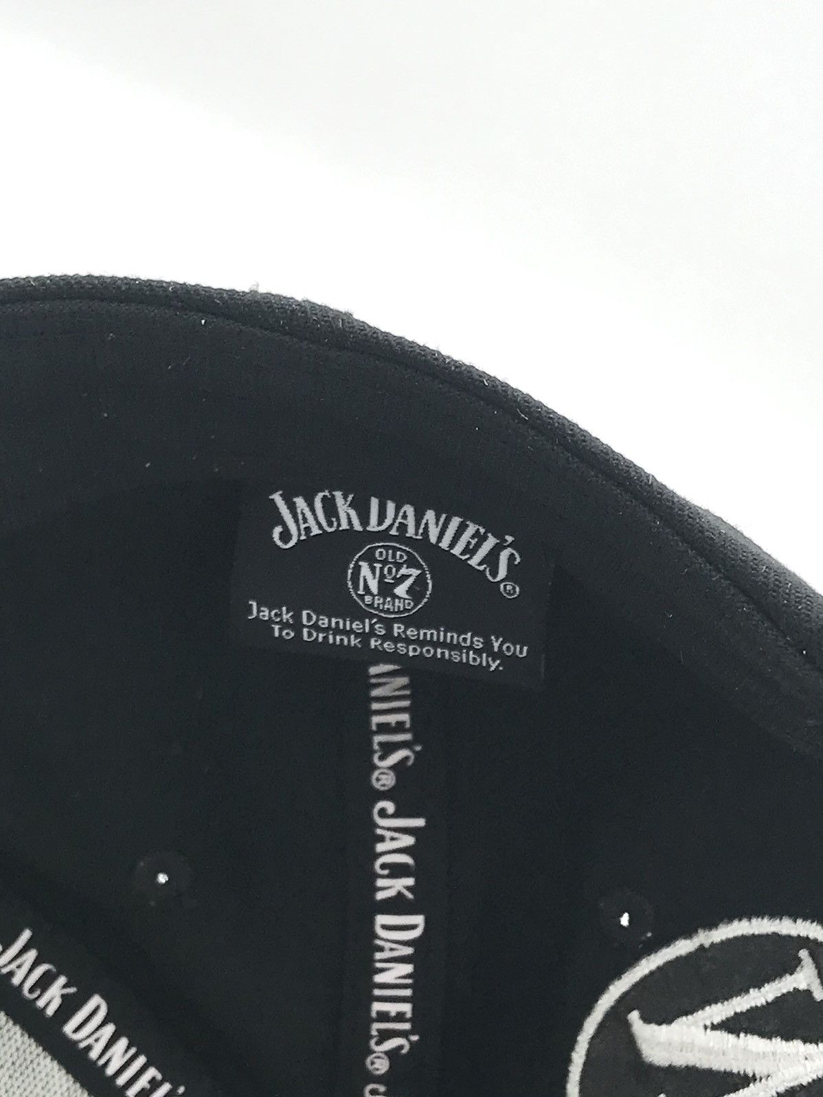 Vintage Jack Daniela authentic vintage embroidery logo hat Size ONE SIZE - 7 Thumbnail